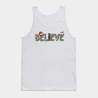 Christmas Believe Tank Top